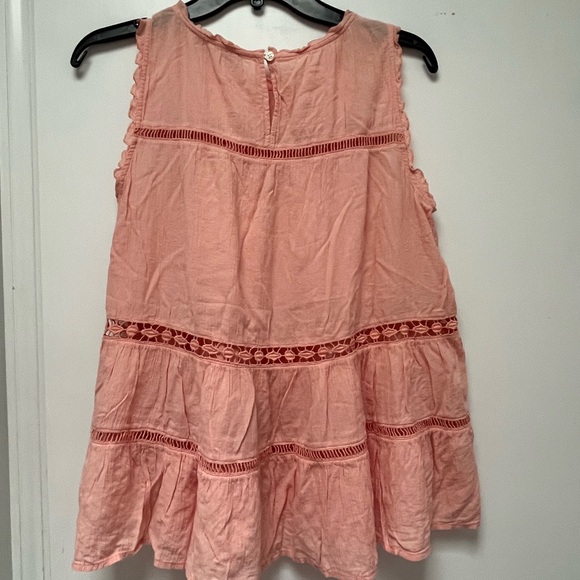 LOFT Peach Sleeveless Top - Picture 4 of 4